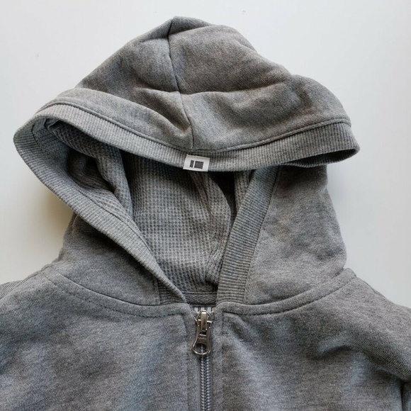 One BXWD Hooded Jacket with Zipper Toddler - Gray - Picture 2 of 4
